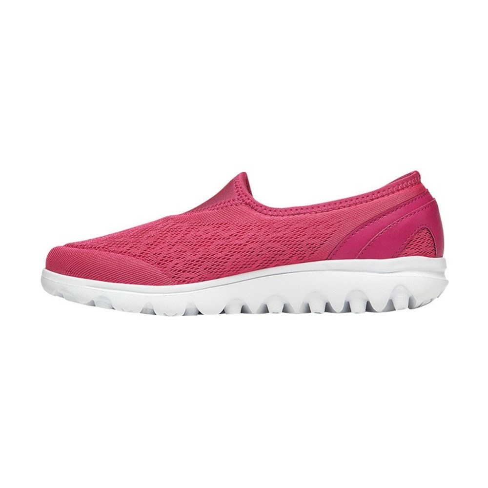 Zapatillas Propet TravelActive Slip-On Mujer Rojas | HXQB-52371