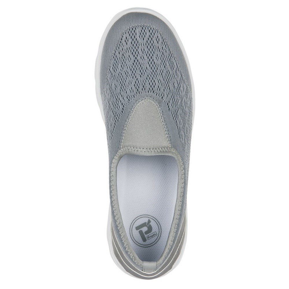 Zapatillas Propet TravelActive Slip-On Mujer Plateadas | IHEY-50437