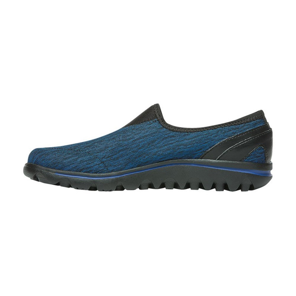 Zapatillas Propet TravelActive Slip-On Mujer Negras Azul Marino | KPCX-93802