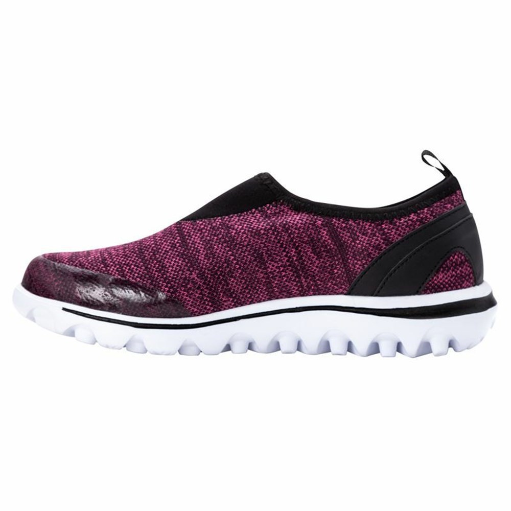 Zapatillas Propet TravelActive Slip-On Mujer Negras | NZLD-51036