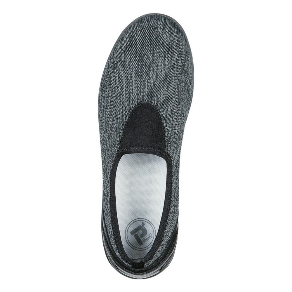 Zapatillas Propet TravelActive Slip-On Mujer Negras Gris | RVOX-41570