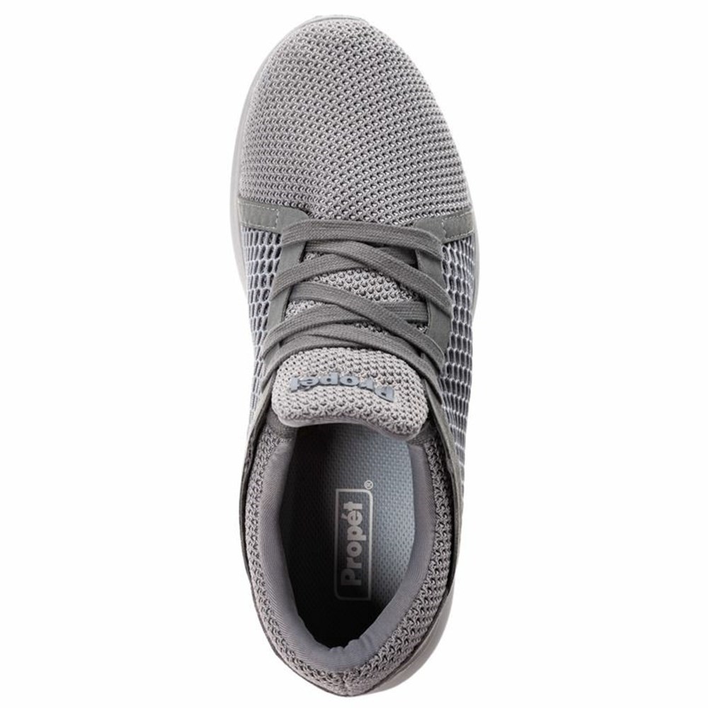 Zapatillas Propet Viator Dual Knit Hombre Gris | LEZC-41057