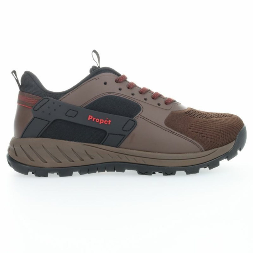 Zapatillas Propet Visp Hombre Marrones | ZXWU-95802