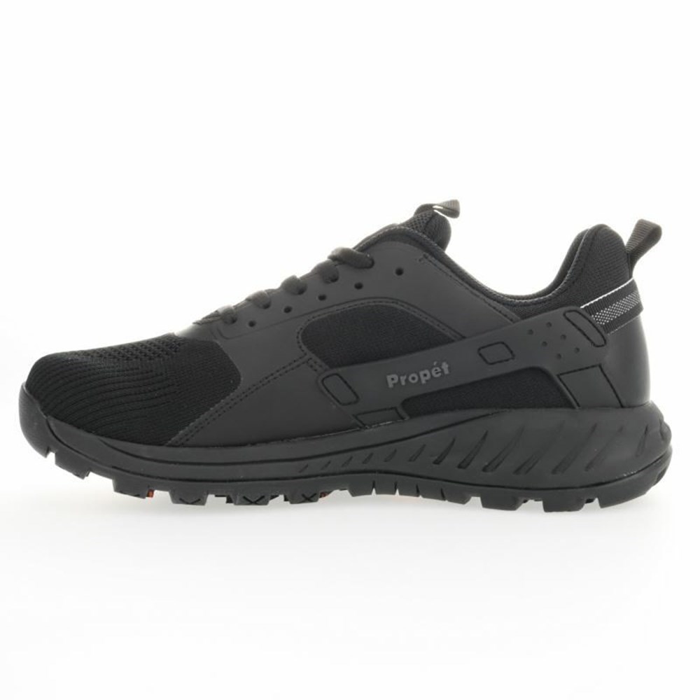 Zapatillas Propet Visp Hombre Negras | HPLK-18697