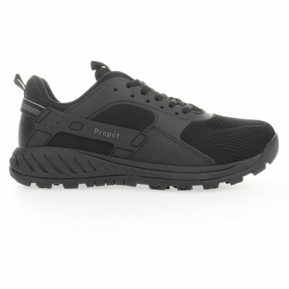 Zapatillas Propet Visp Hombre Negras | HPLK-18697