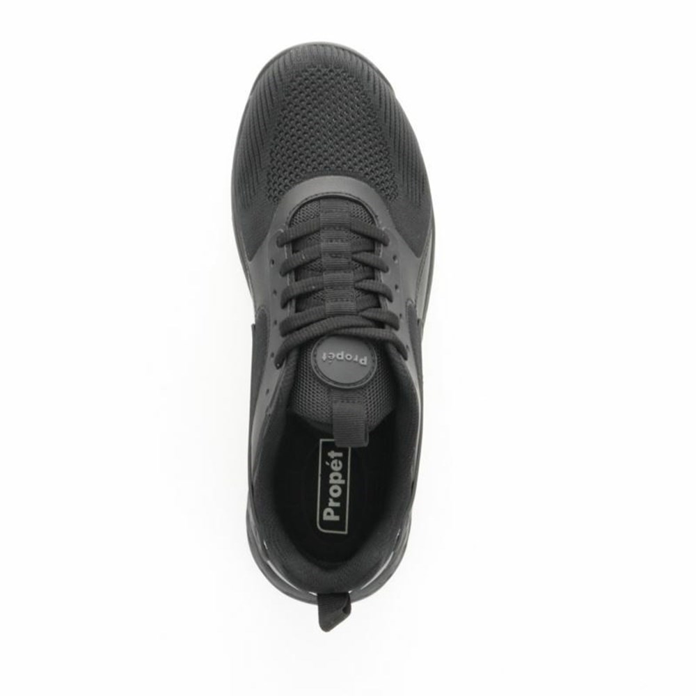 Zapatillas Propet Visp Hombre Negras | HPLK-18697