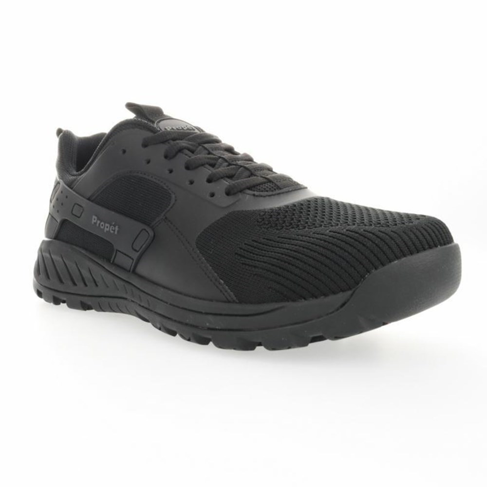 Zapatillas Propet Visp Hombre Negras | HPLK-18697