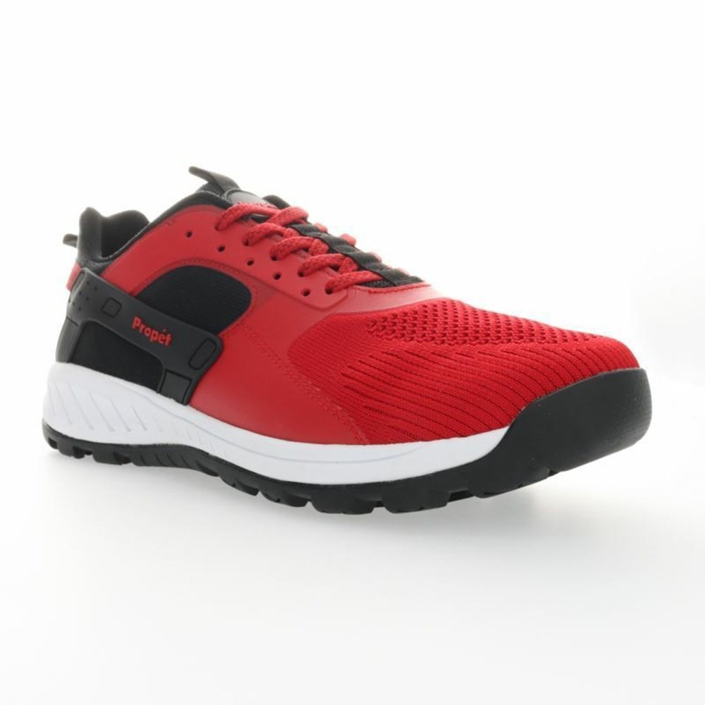 Zapatillas Propet Visp Hombre Rojas | KRJB-72465