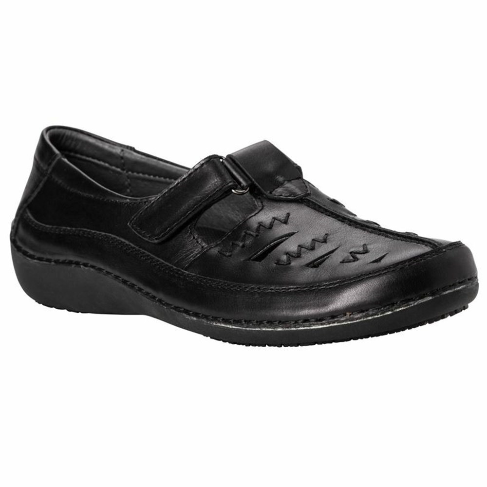 Zapatos Casuales Propet Clover Mujer Negras | QGRI-23649