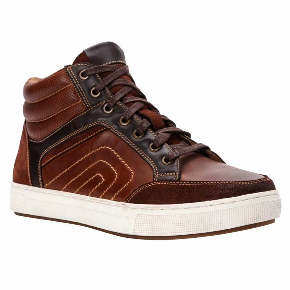 Zapatos Casuales Propet Kenton Hombre Marrones | OXZE-43685