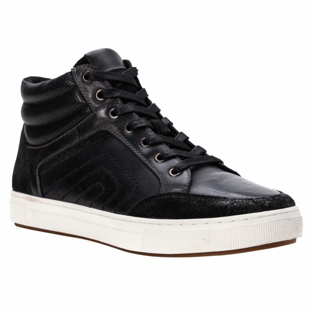 Zapatos Casuales Propet Kenton Hombre Negras | TJBH-06254