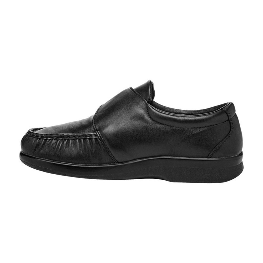 Zapatos Casuales Propet Pucker Moc Hombre Negras | SUNJ-23074