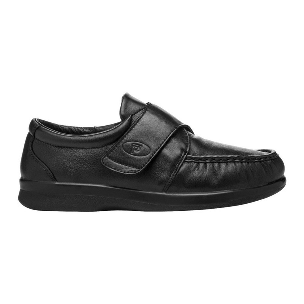 Zapatos Casuales Propet Pucker Moc Hombre Negras | SUNJ-23074