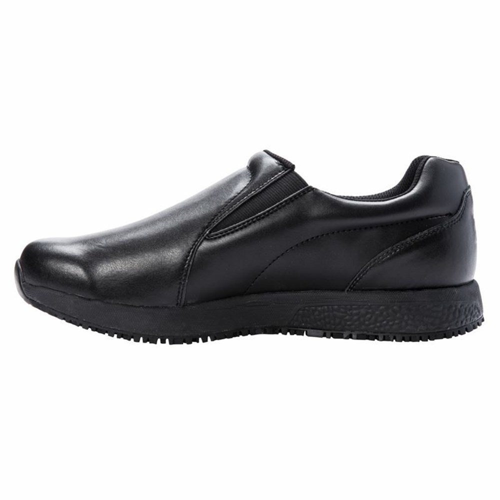 Zapatos Casuales Propet Stannis Hombre Negras | UHBI-04976