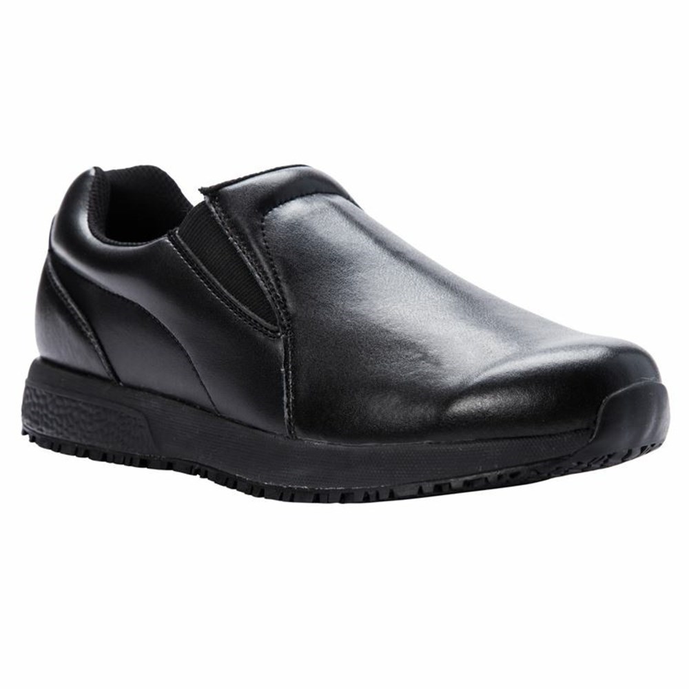 Zapatos Casuales Propet Stannis Hombre Negras | UHBI-04976