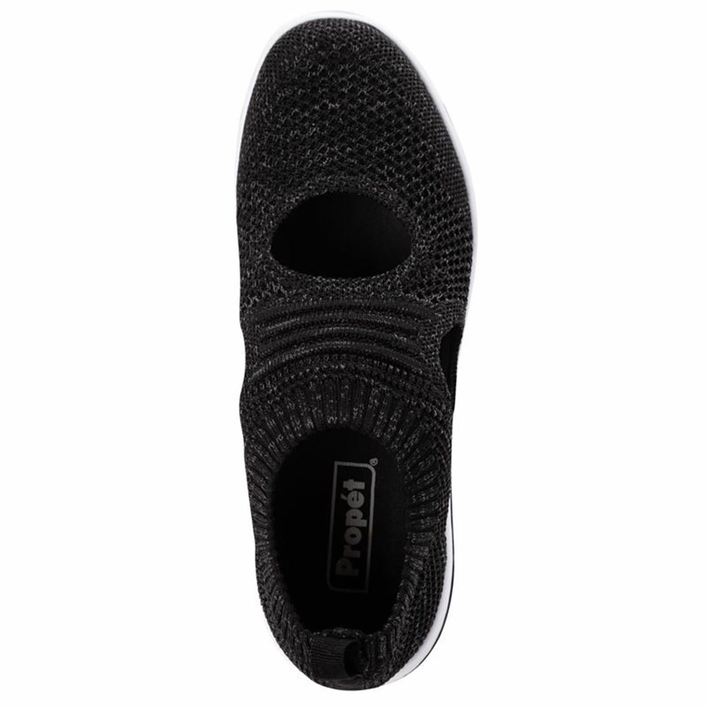 Zapatos Casuales Propet TraveActiv Avid Mujer Negras | QNBI-17860