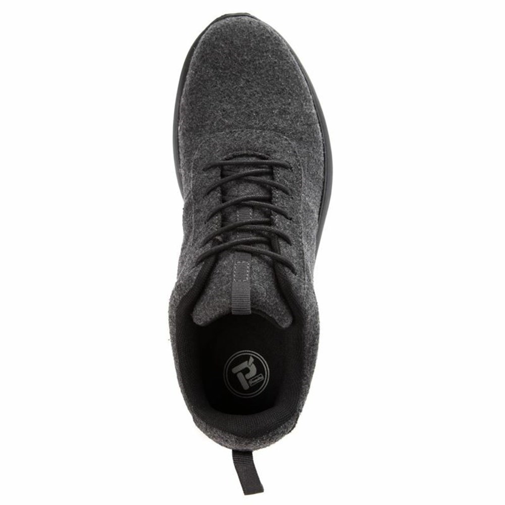 Zapatos Casuales Propet Vance Hombre Gris | DGJI-75146