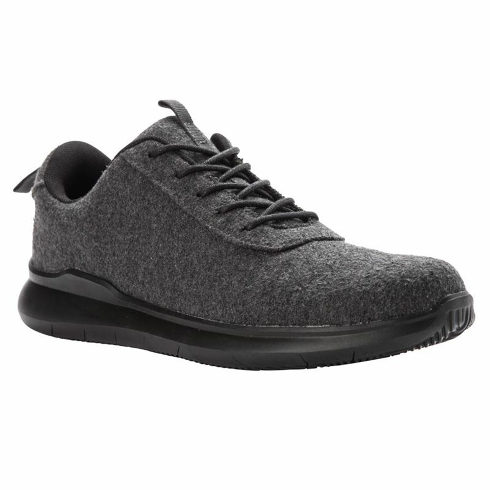 Zapatos Casuales Propet Vance Hombre Gris | DGJI-75146