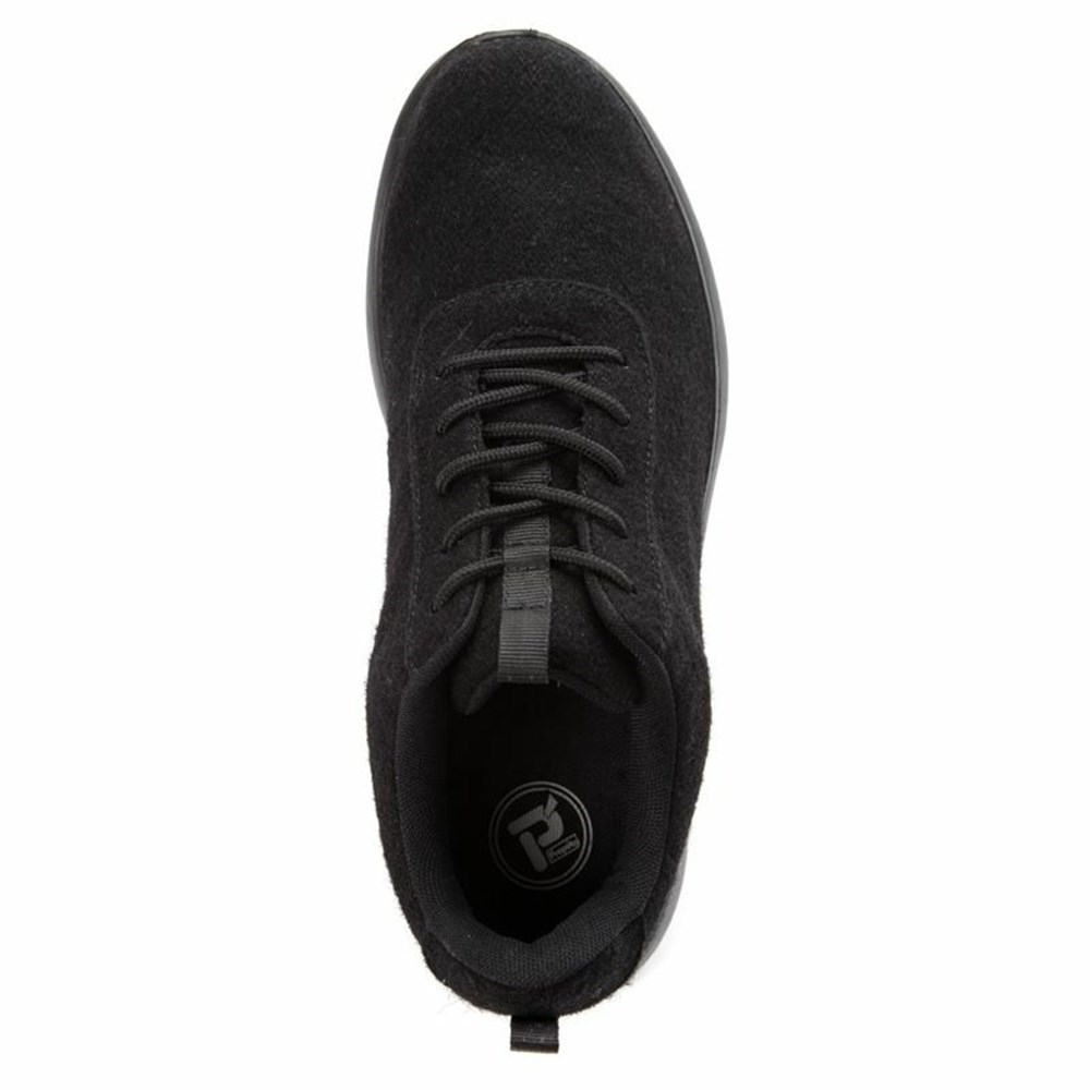 Zapatos Casuales Propet Vance Hombre Negras | IYGZ-18032