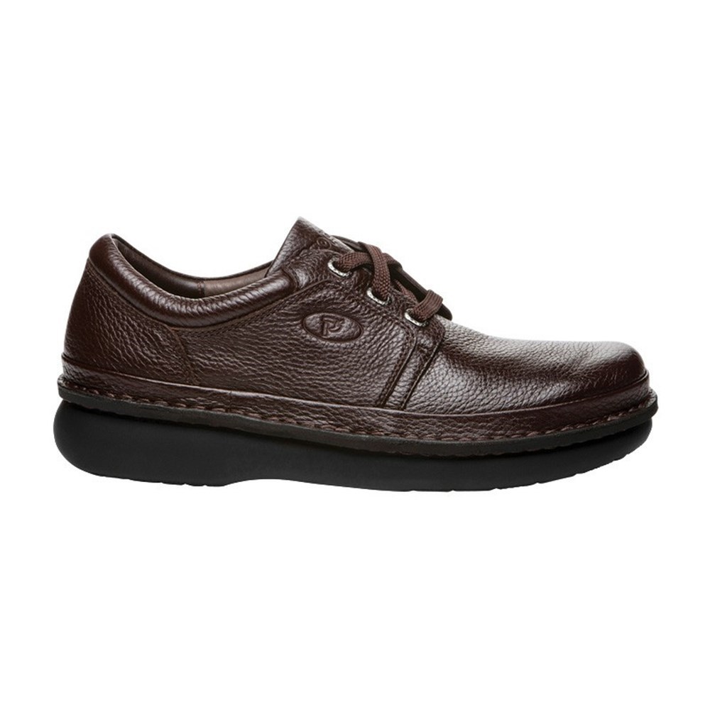 Zapatos Casuales Propet Villager Hombre Marrones | FHJT-08973