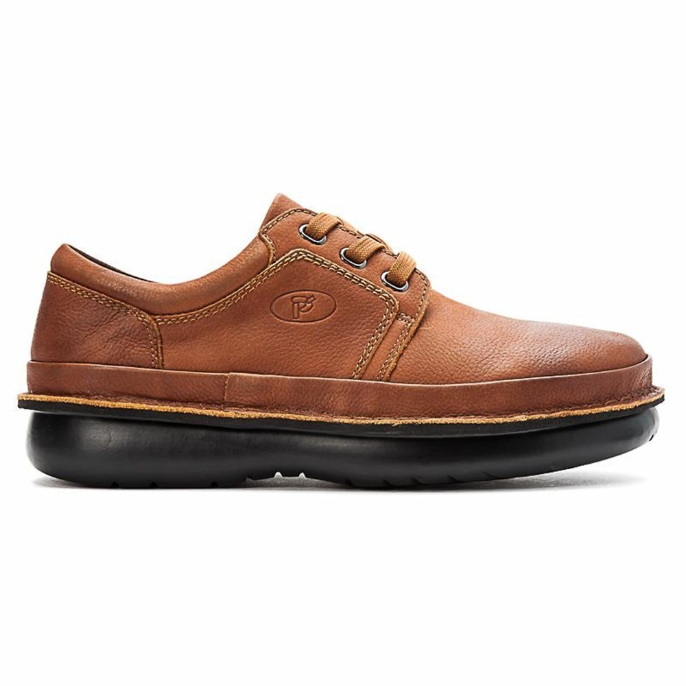 Zapatos Casuales Propet Villager Hombre Marrones | QHTF-49327