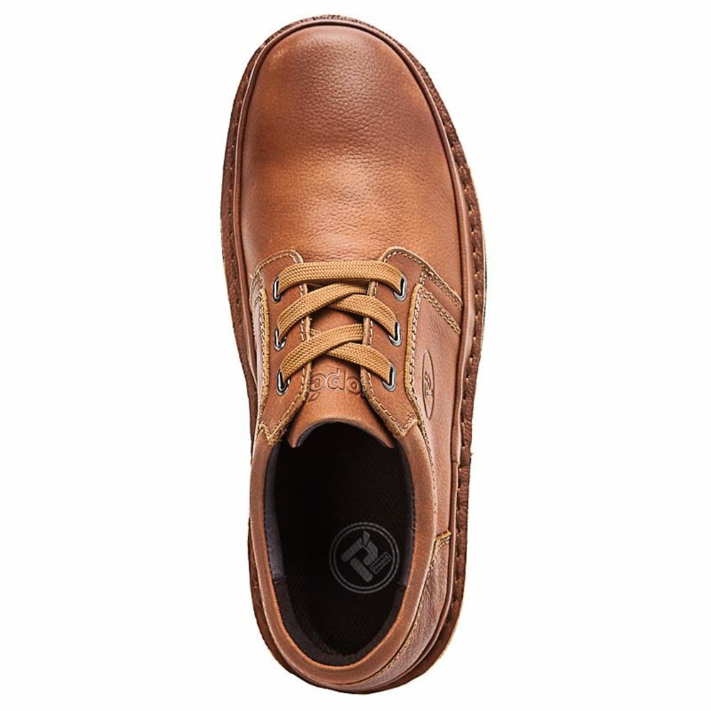 Zapatos Casuales Propet Villager Hombre Marrones | QHTF-49327