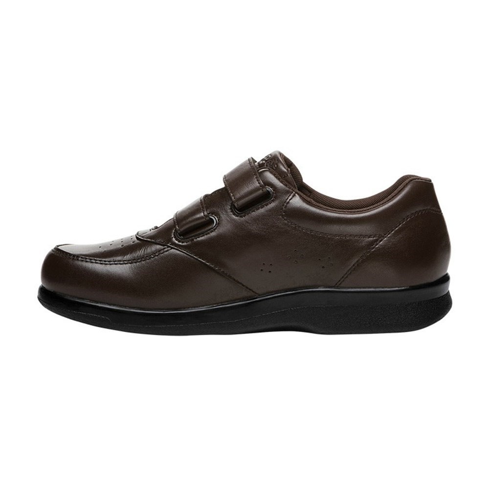 Zapatos Casuales Propet Vista Correa Hombre Marrones | IHWD-68371