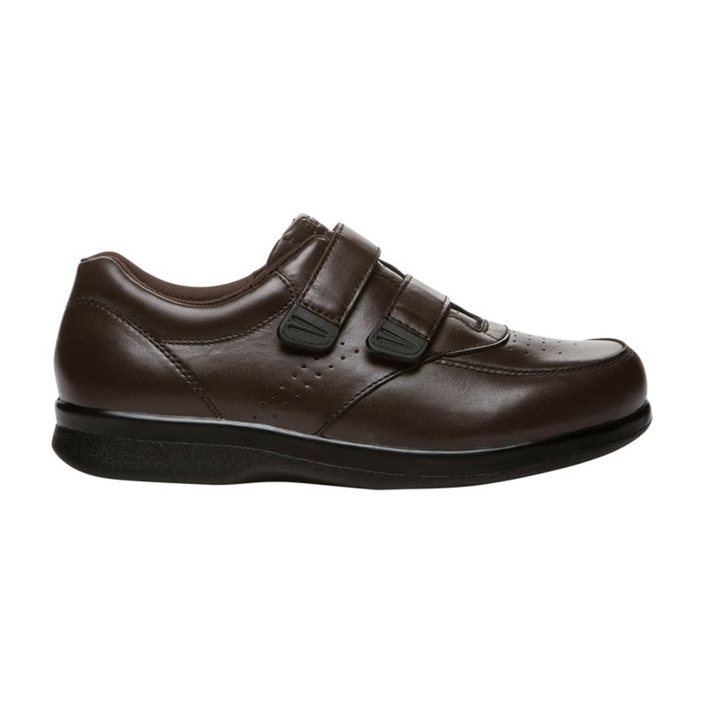 Zapatos Casuales Propet Vista Correa Hombre Marrones | IHWD-68371