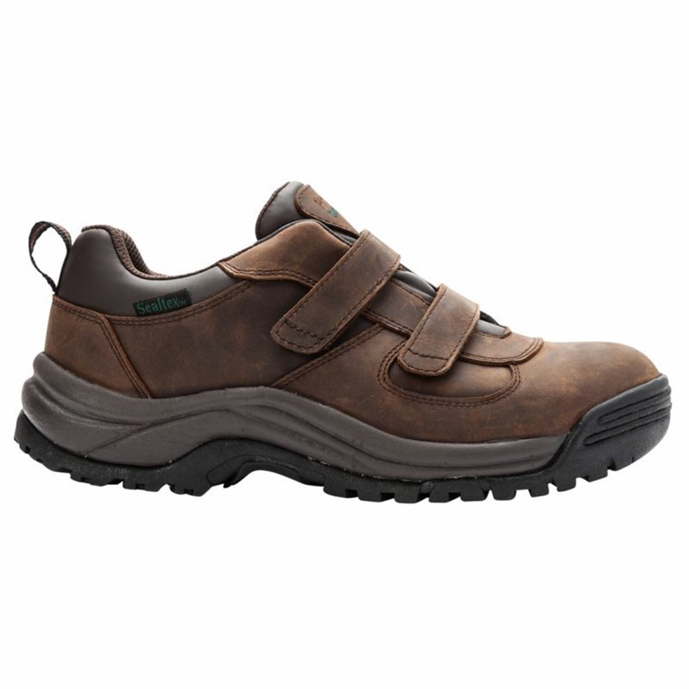 Zapatos Outdoor Propet Cliff Walker Low Correa Hombre Marrones | DFGM-51290