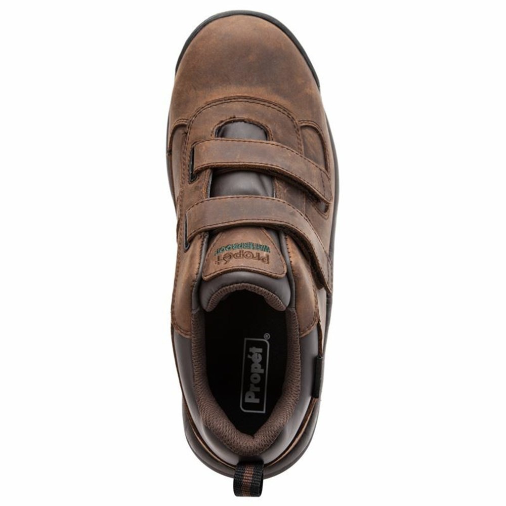 Zapatos Outdoor Propet Cliff Walker Low Correa Hombre Marrones | DFGM-51290