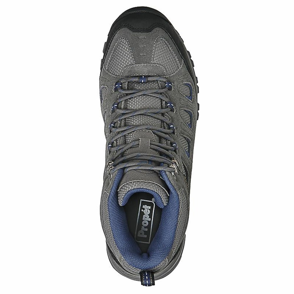 Zapatos Outdoor Propet Ridge Walker Hombre Gris Azules | XINQ-83059