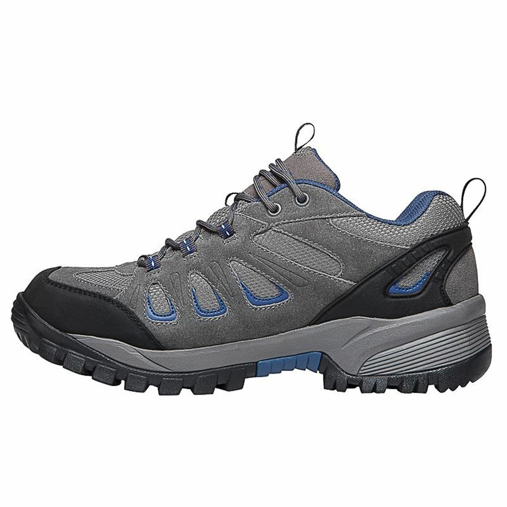 Zapatos Outdoor Propet Ridge Walker Low Hombre Gris Azules | ALMQ-71238