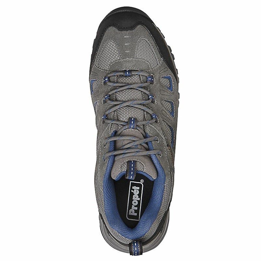 Zapatos Outdoor Propet Ridge Walker Low Hombre Gris Azules | ALMQ-71238