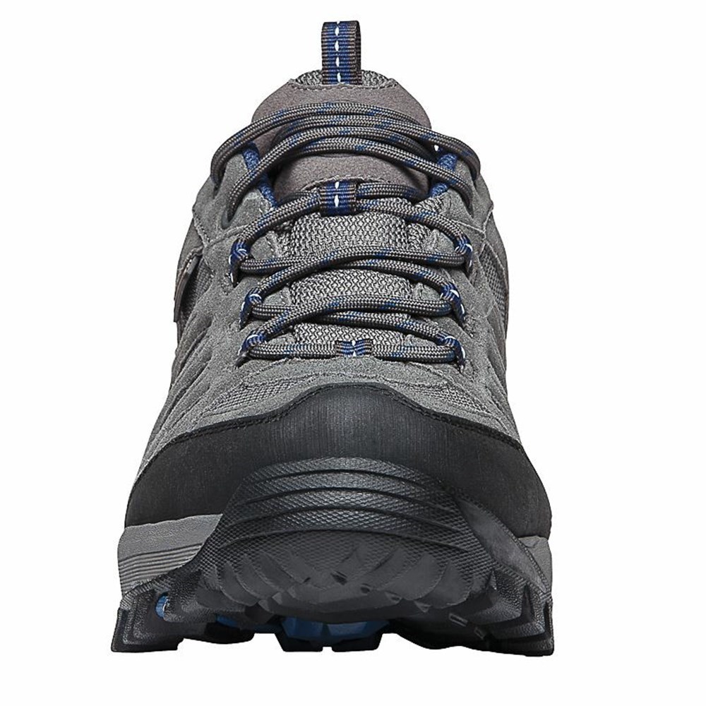 Zapatos Outdoor Propet Ridge Walker Low Hombre Gris Azules | ALMQ-71238