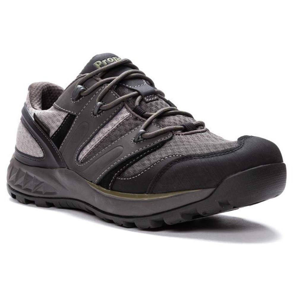 Zapatos Outdoor Propet Vercors Hombre Gris Verde Oliva | EBSG-71402