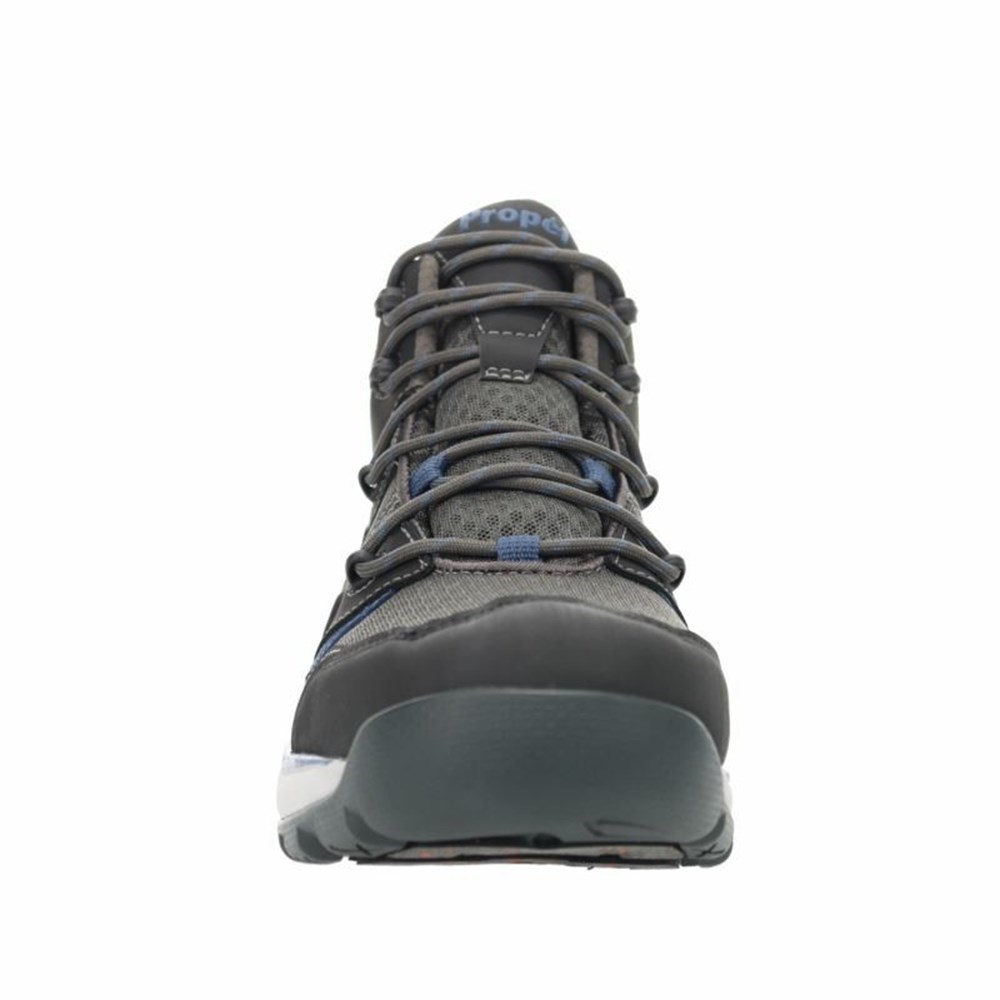 Zapatos Outdoor Propet Veymont Hombre Gris Azules | HAPW-20489