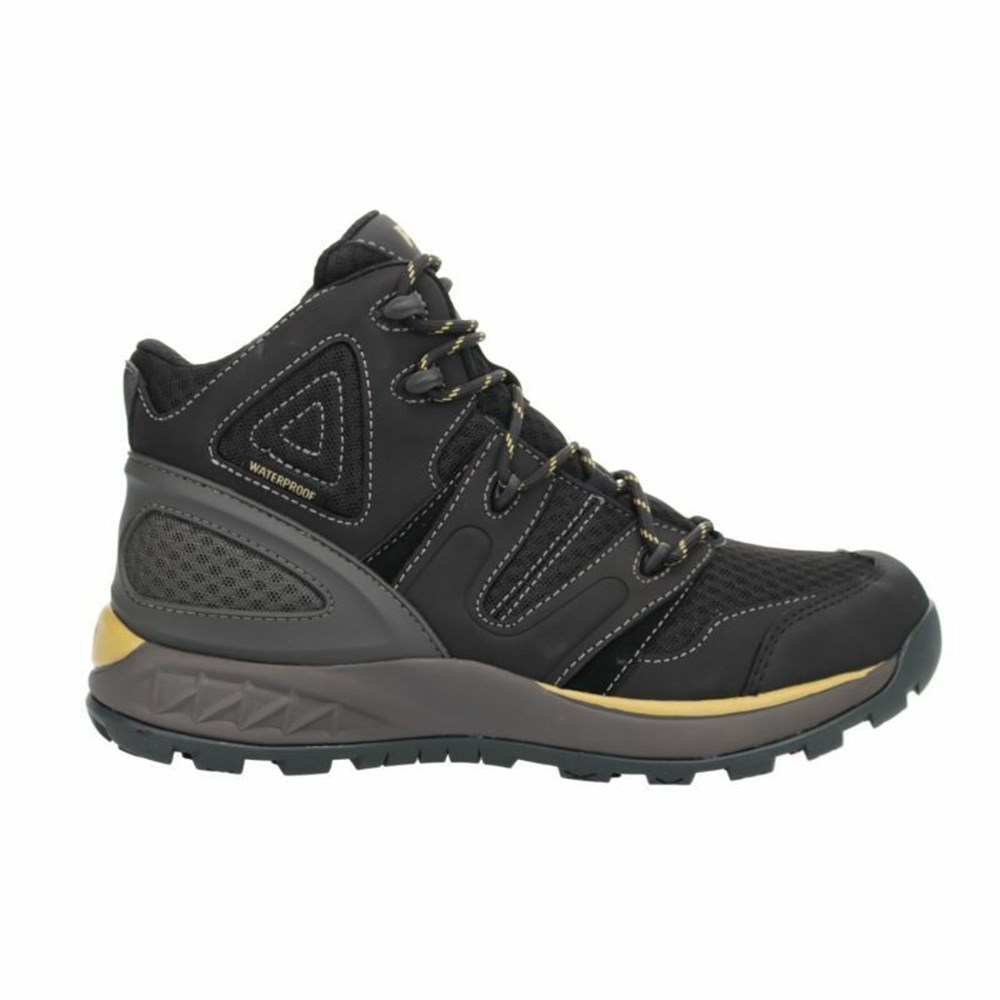 Zapatos Outdoor Propet Veymont Hombre Negras Doradas | KSEF-64058