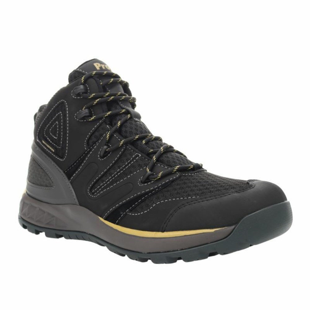 Zapatos Outdoor Propet Veymont Hombre Negras Doradas | KSEF-64058