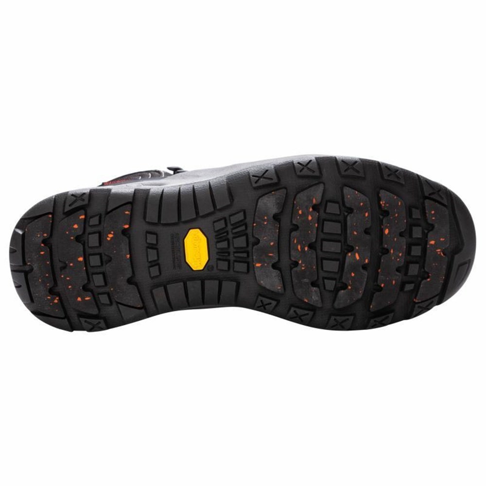 Zapatos Outdoor Propet Veymont Hombre Negras Rojas | QRIW-12453