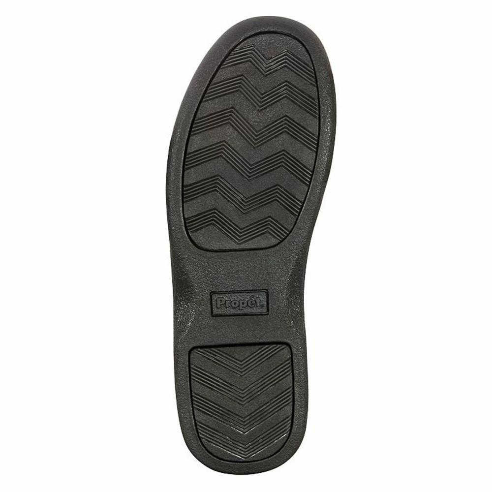 Zapatos Planos Propet Cush'N Foot Hombre Negras | UNRF-01457