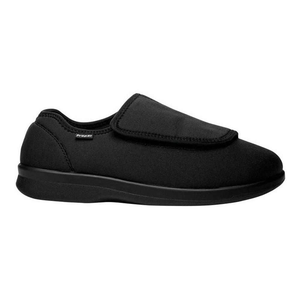 Zapatos Planos Propet Cush'N Foot Hombre Negras | UWAS-03841