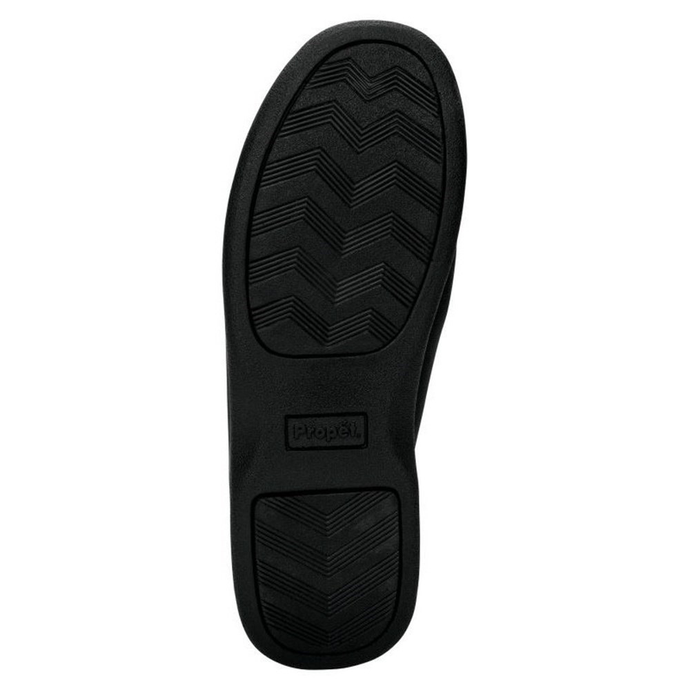 Zapatos Planos Propet Cush'N Foot Hombre Negras | UWAS-03841