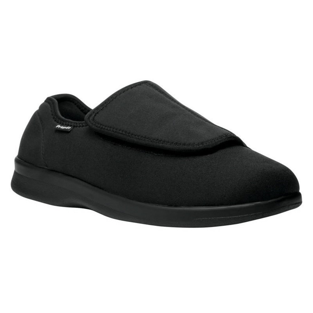 Zapatos Planos Propet Cush\'N Foot Hombre Negras | UWAS-03841