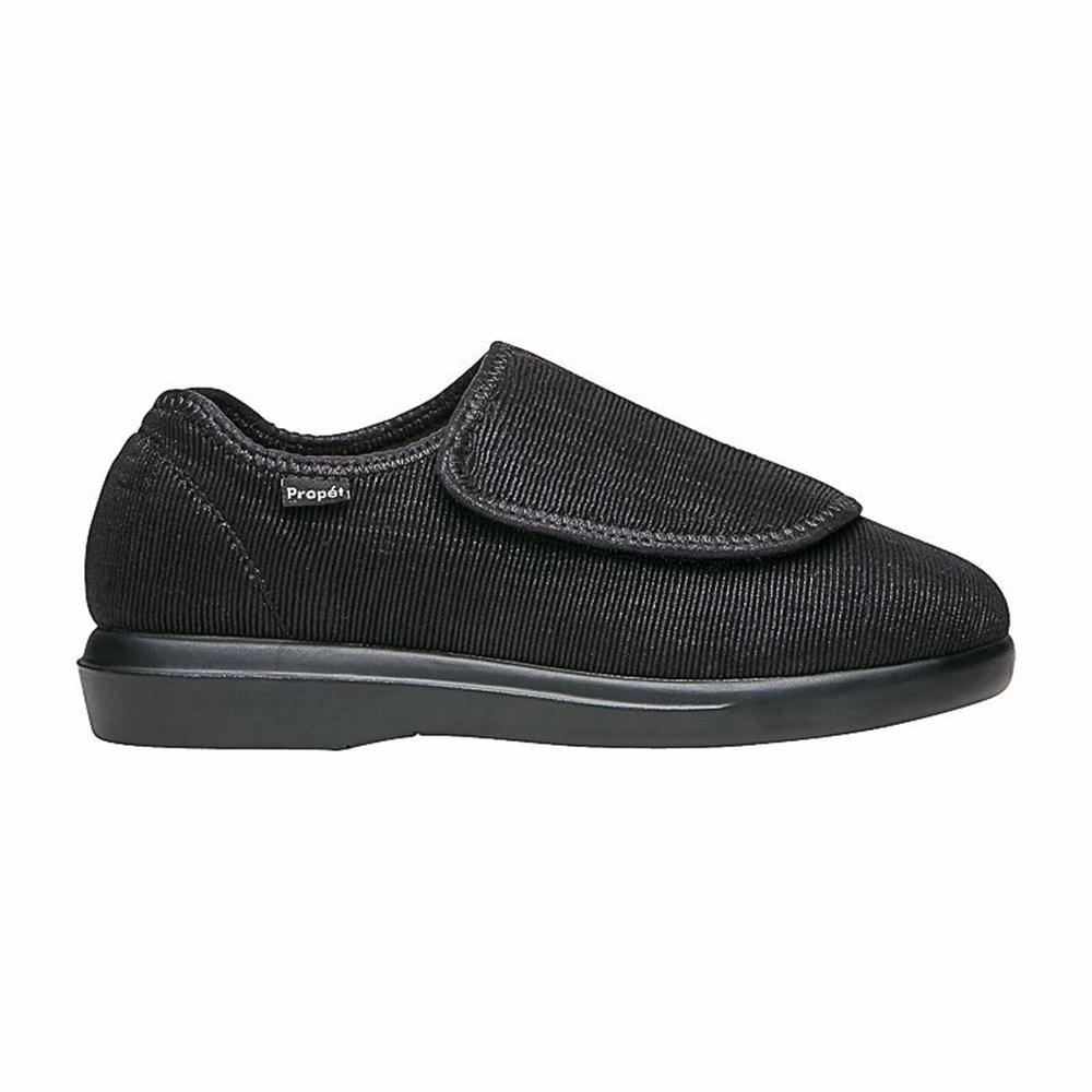 Zapatos Planos Propet Cush'N Foot Mujer Negras | NAWB-31708