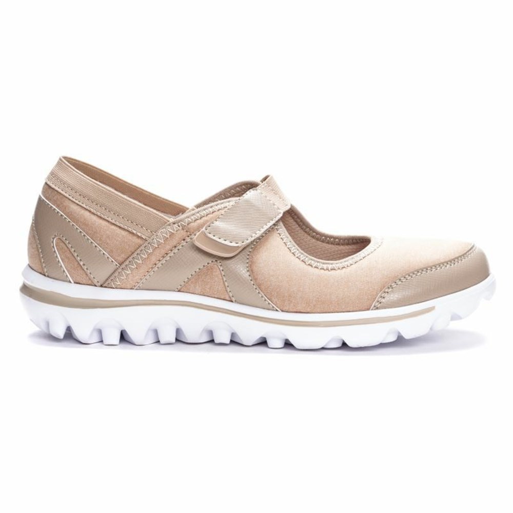 Zapatos Planos Propet Onalee Mujer Beige | DPGZ-67125