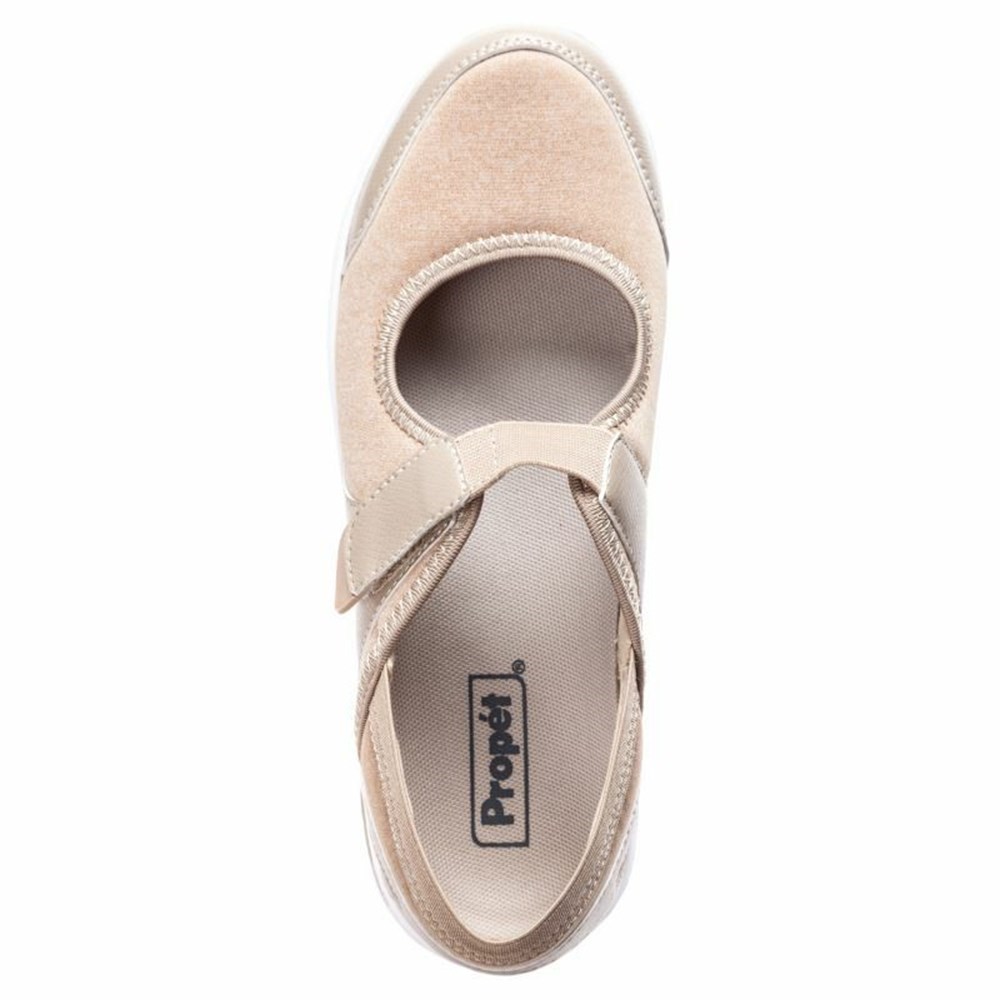 Zapatos Planos Propet Onalee Mujer Beige | DPGZ-67125