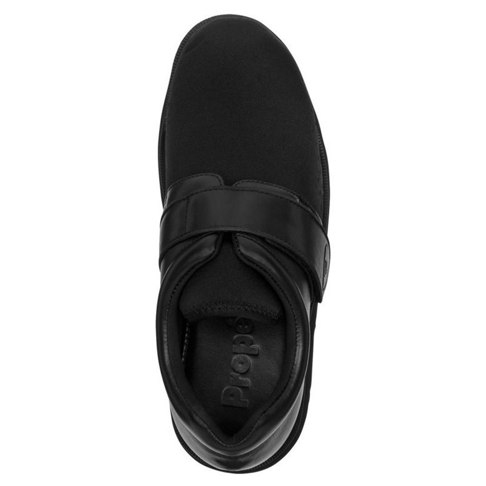 Zapatos Planos Propet PedWalker 3 Hombre Negras | JFGQ-36291