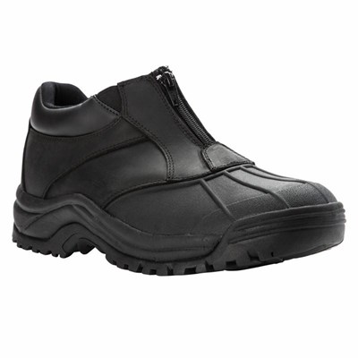 Botas Propet Blizzard Ankle Zip Hombre Negras | YXEW-71024