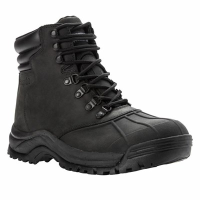 Botas Propet Blizzard Mid Encaje Hombre Negras | REXO-46502