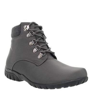 Botas Propet Dani Ankle Encaje Mujer Gris Oscuro | HAZM-97514